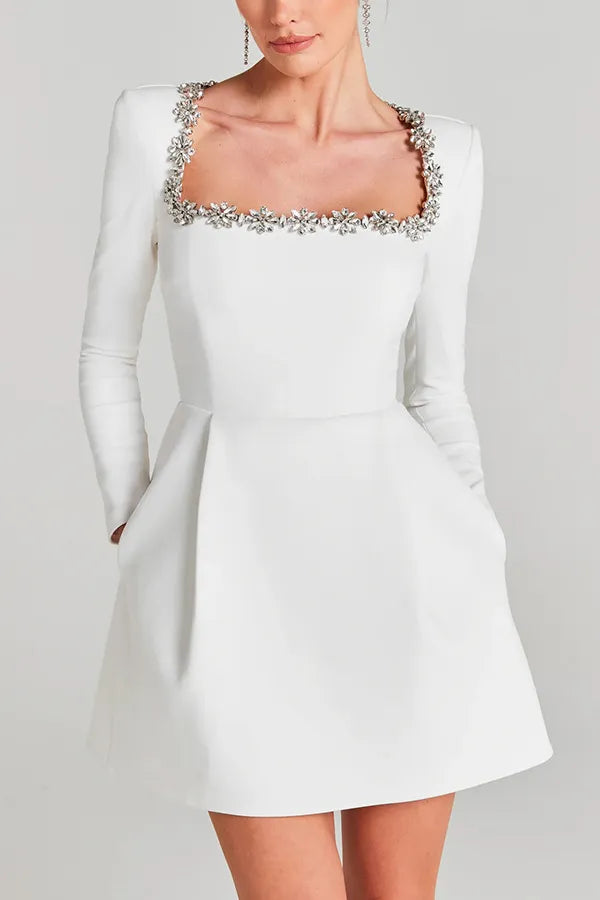 Samt Mini-Kleid Valentina