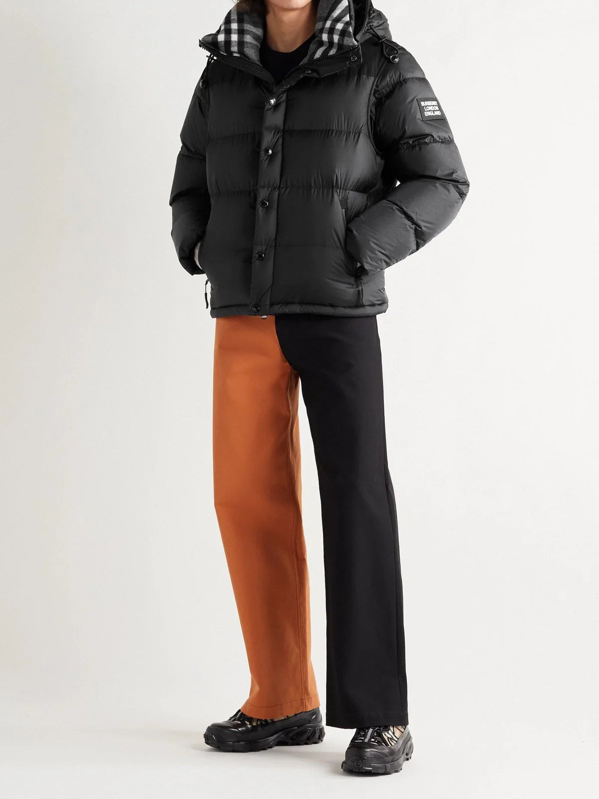 Umwandelbare Daunenjacke